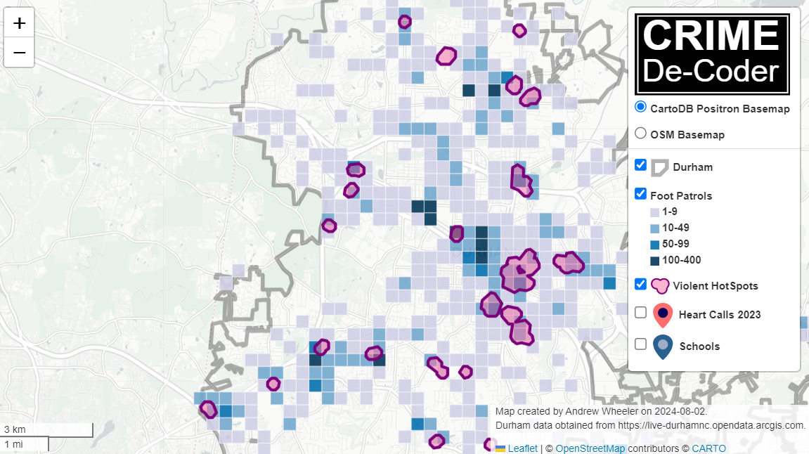 Interactive folium map